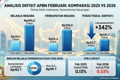 Gambar Defisit APBN Februari 2026